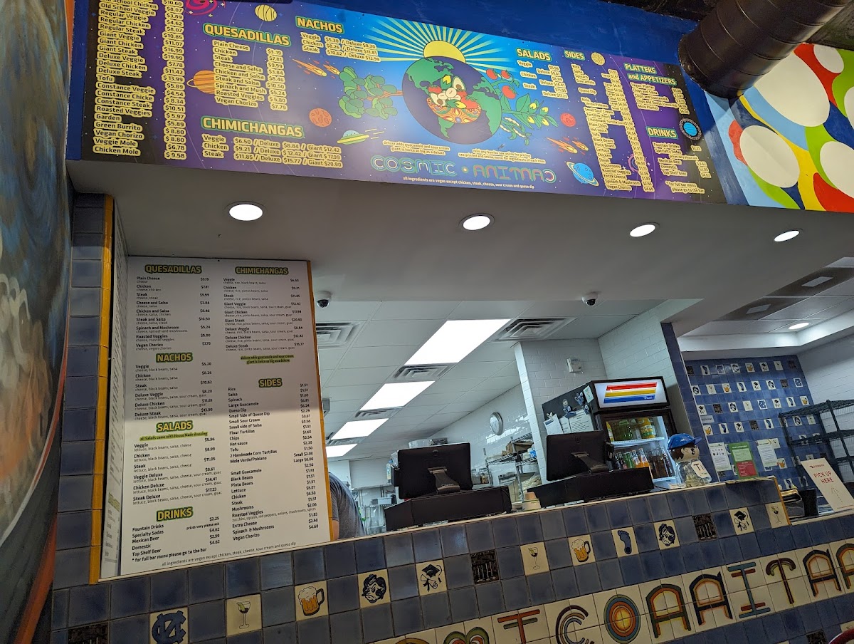 Cosmic Cantina Photo Menu 8