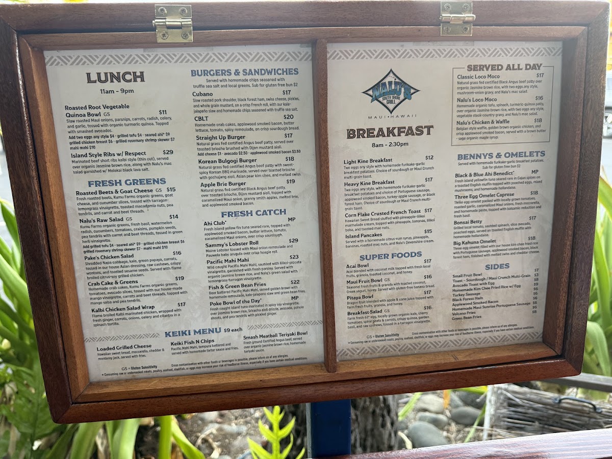 Nalu's South Shore Grill Photo Menu 10