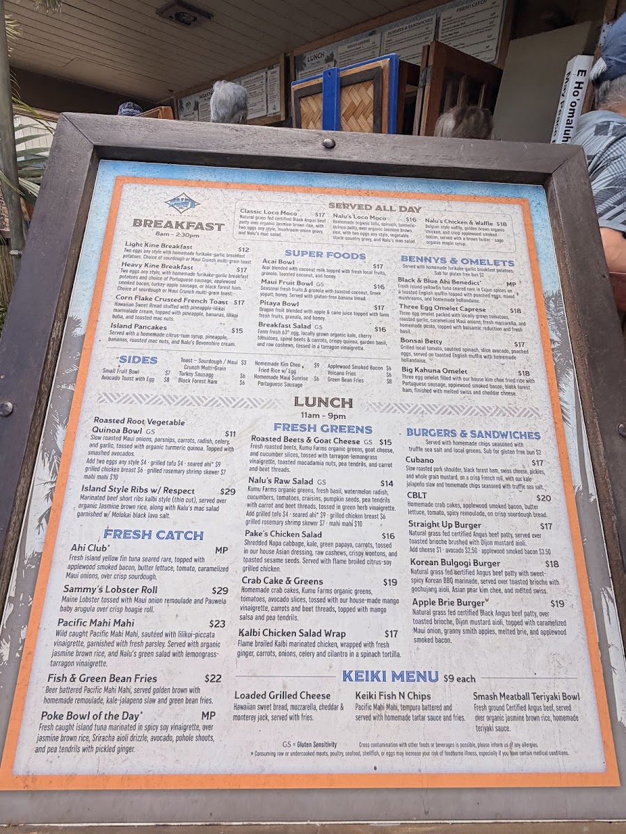 Nalu's South Shore Grill Photo Menu 6