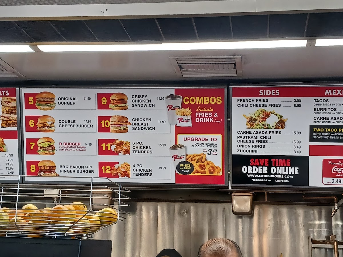 R Burgers Photo Menu 4