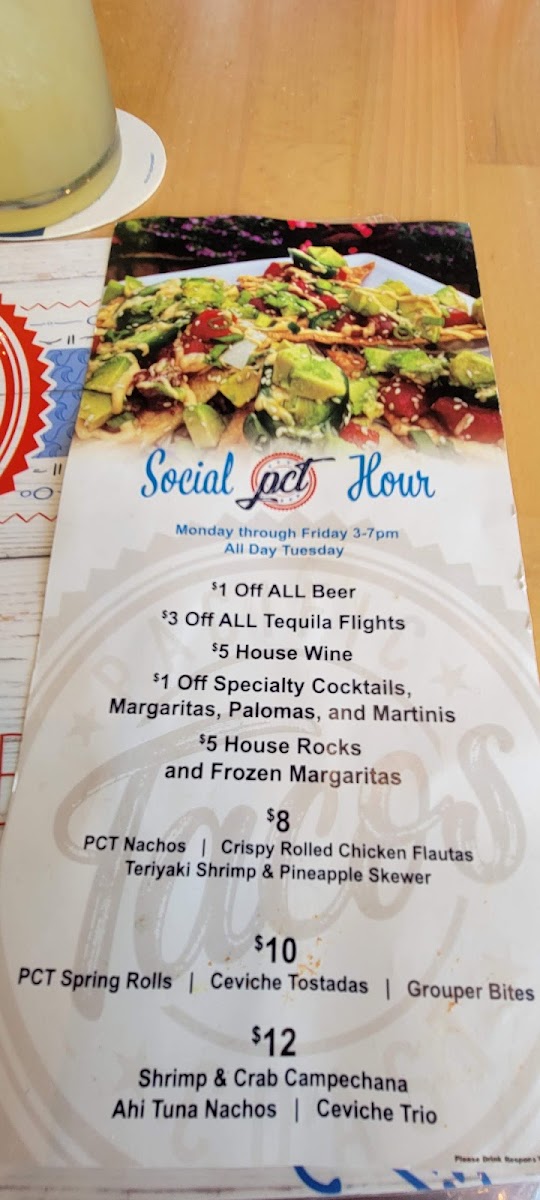 Pacific Coast Tacos Photo Menu 7
