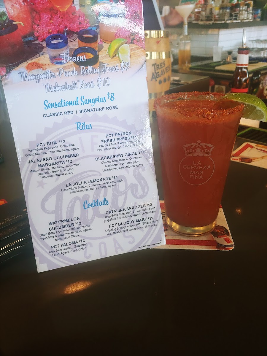 Pacific Coast Tacos Photo Menu 9