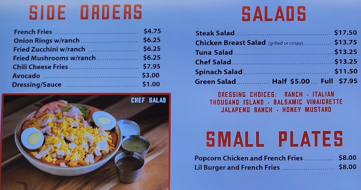 Orcutt Burgers Photo Menu 3
