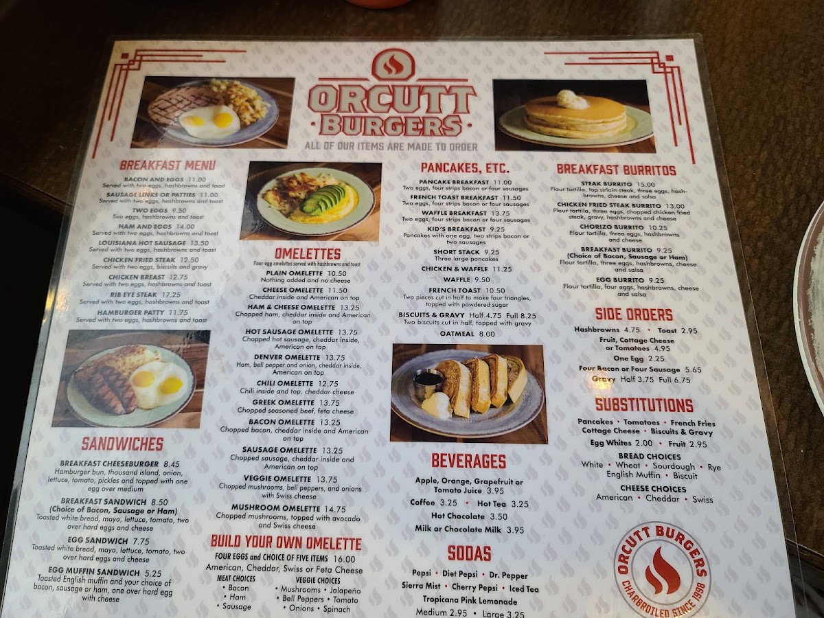Orcutt Burgers Photo Menu 9