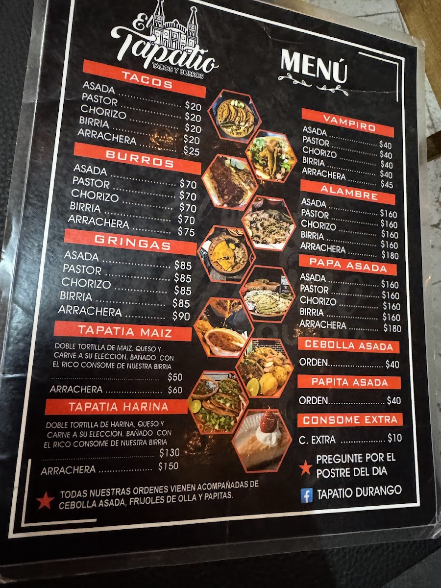 El Tapatío, taquería Photo Menu 1