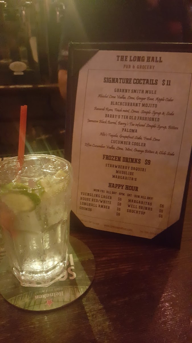 The Long Hall Pub & Grocery Photo Menu 9