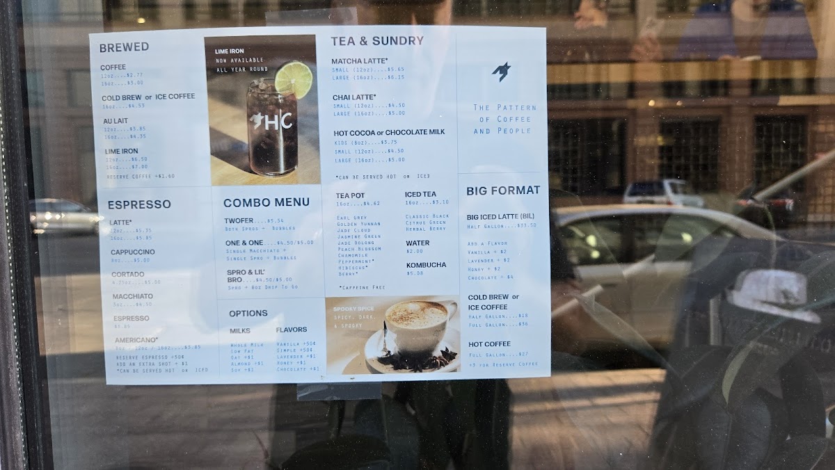Houndstooth Coffee Photo Menu 6