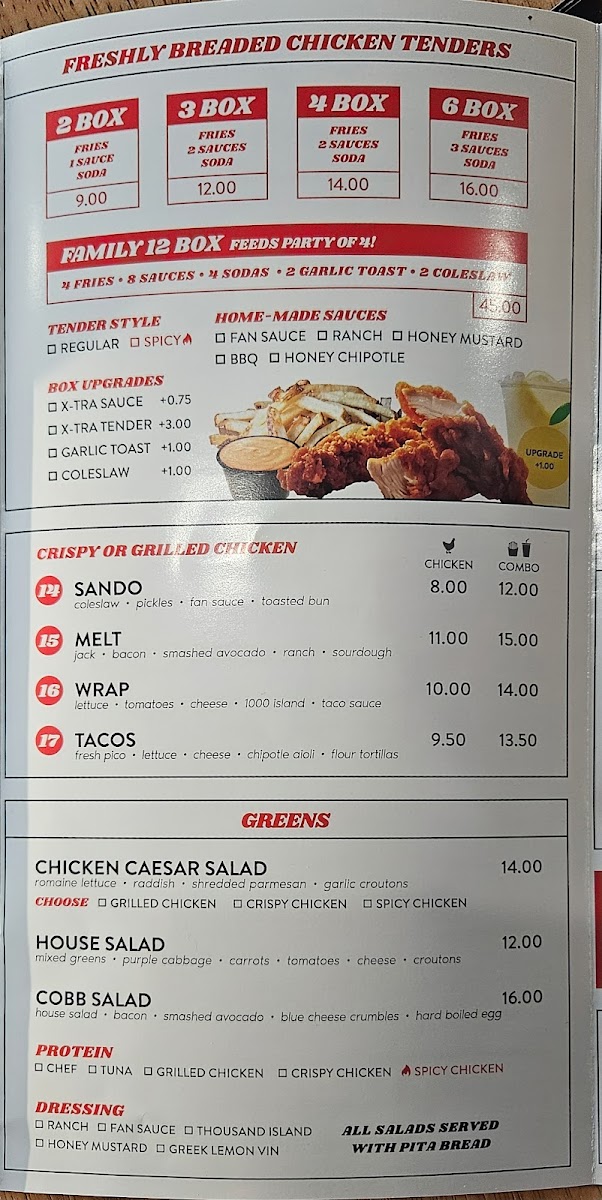 Eat Fantastic Photo Menu 4
