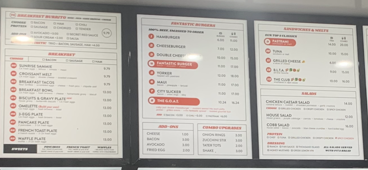 Eat Fantastic Photo Menu 8