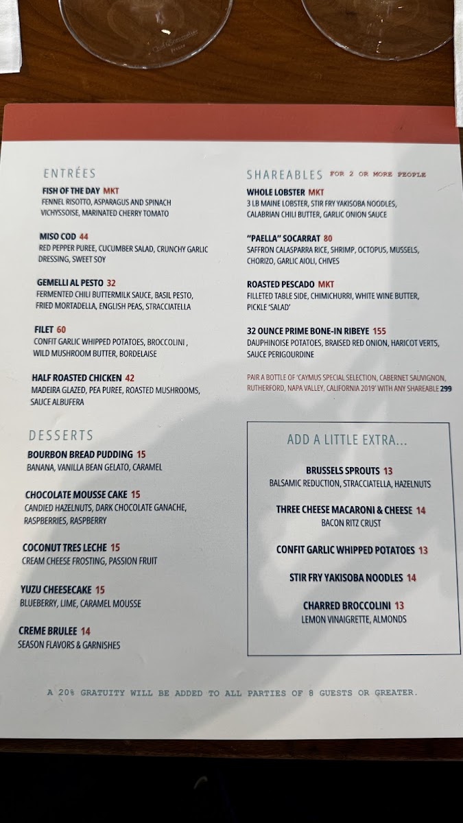 Pescado Seafood Grill & Rooftop Bar Photo Menu 3