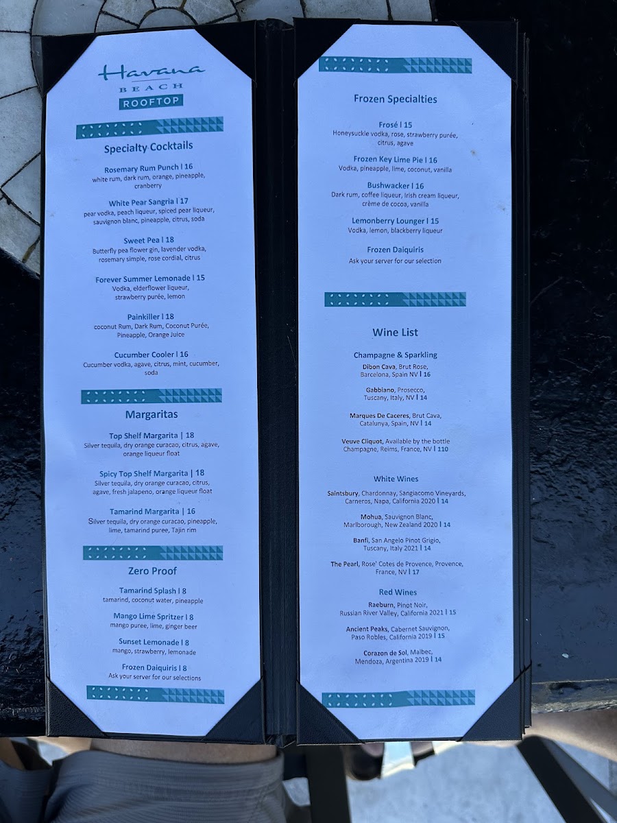 Pescado Seafood Grill & Rooftop Bar Photo Menu 5