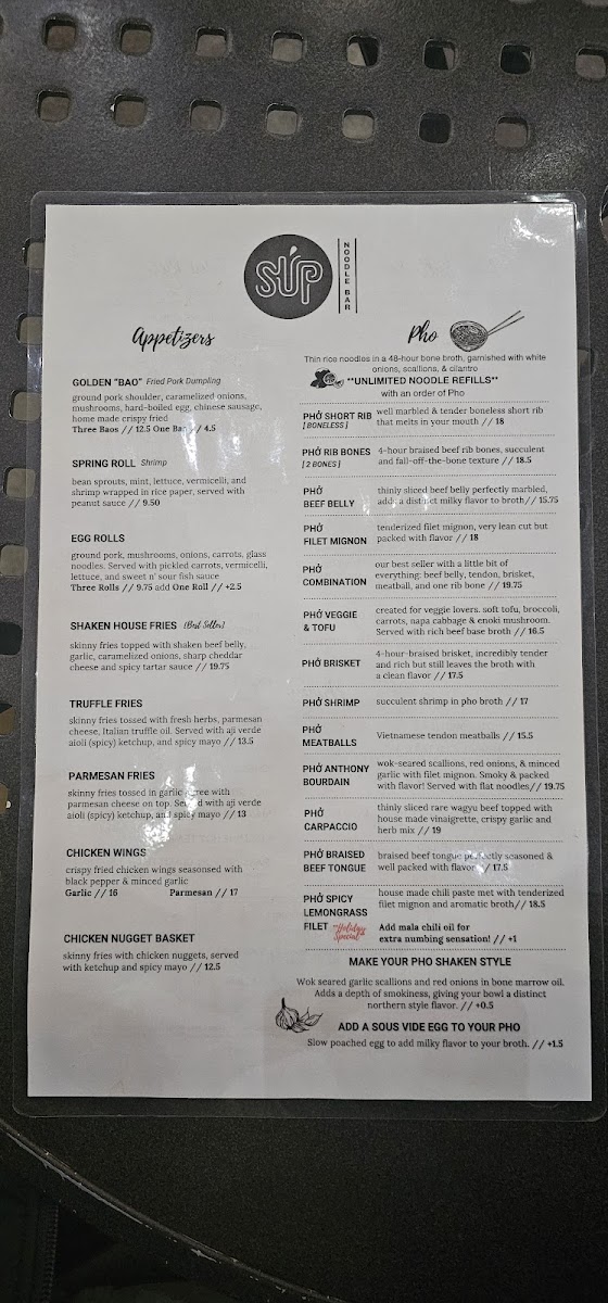 SUP Noodle Bar - Buena Park Photo Menu 6