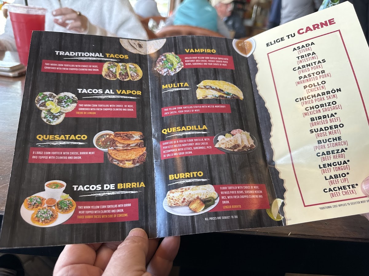 Tacos El Fogon Photo Menu 6