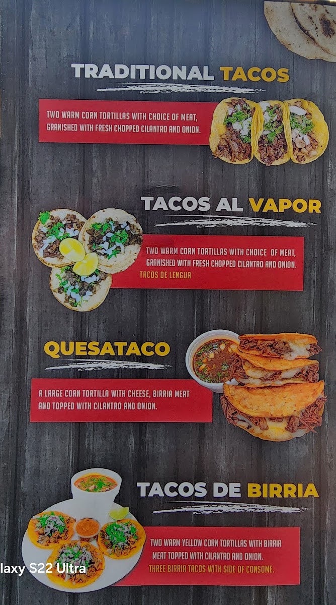 Tacos El Fogon Photo Menu 7