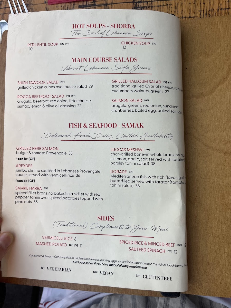 Au Za'atar - East Village Photo Menu 3