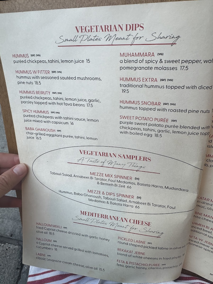 Au Za'atar - East Village Photo Menu 4