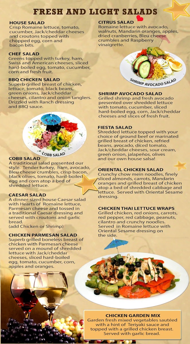 Stars Restaurant Photo Menu 10