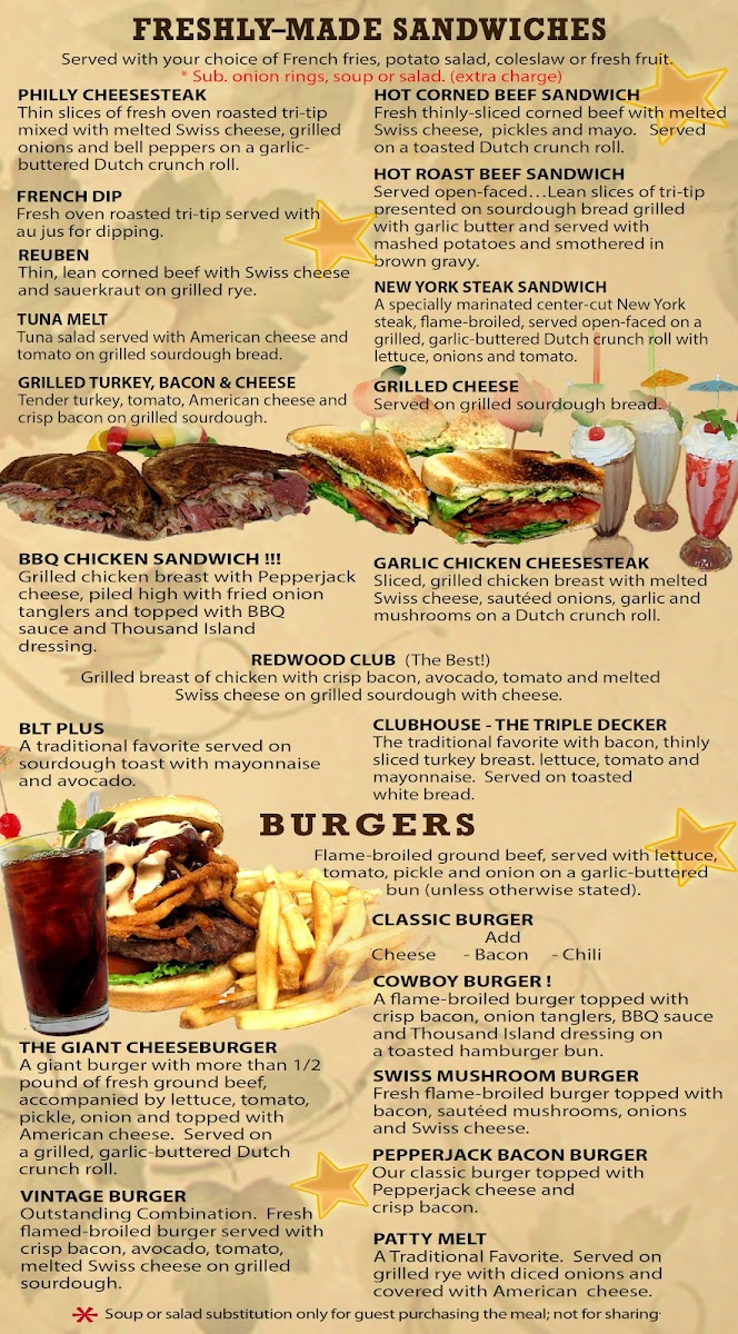 Stars Restaurant Photo Menu 3