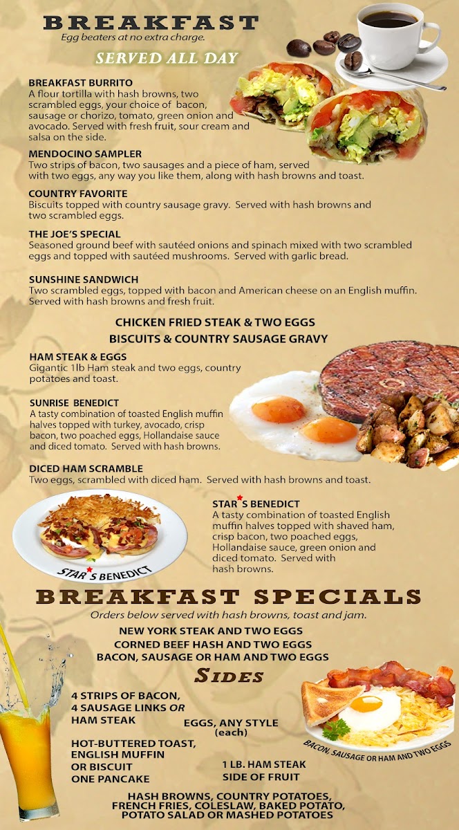 Stars Restaurant Photo Menu 8
