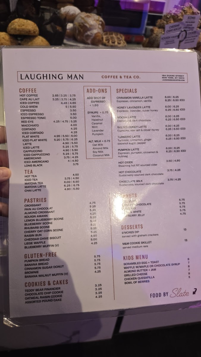 Laughing Man Cafe Photo Menu 8