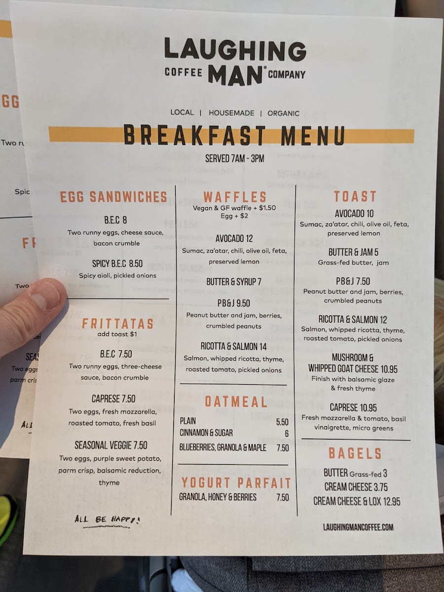 Laughing Man Cafe Photo Menu 9