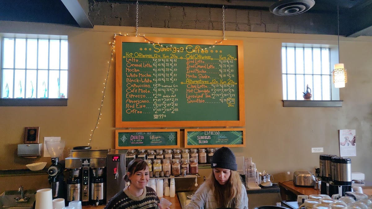 Sunergos Coffee Photo Menu 6