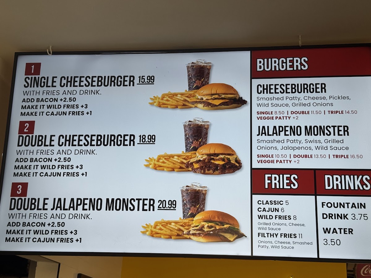 Easy Street Burgers Photo Menu 1