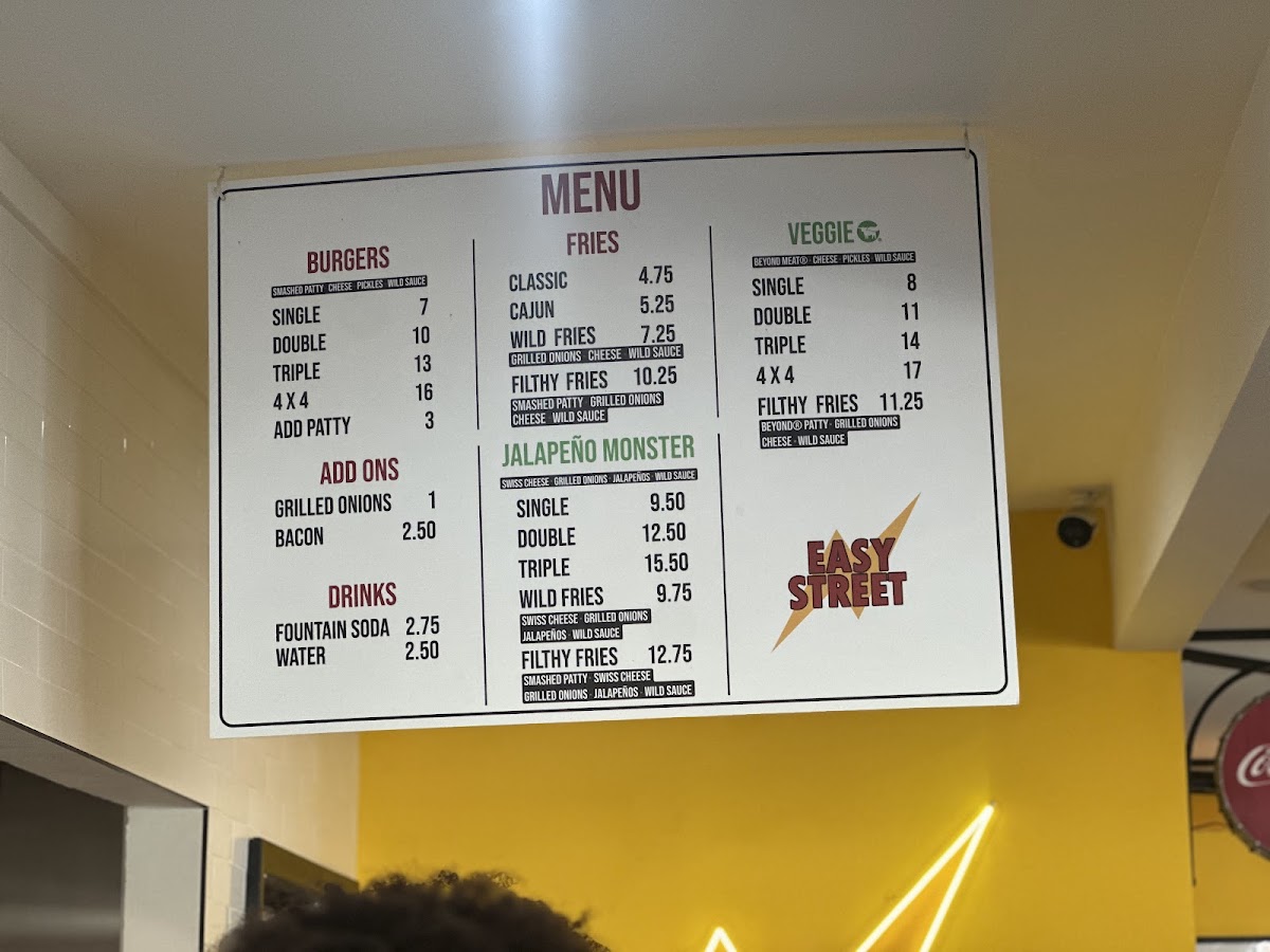 Easy Street Burgers Photo Menu 10