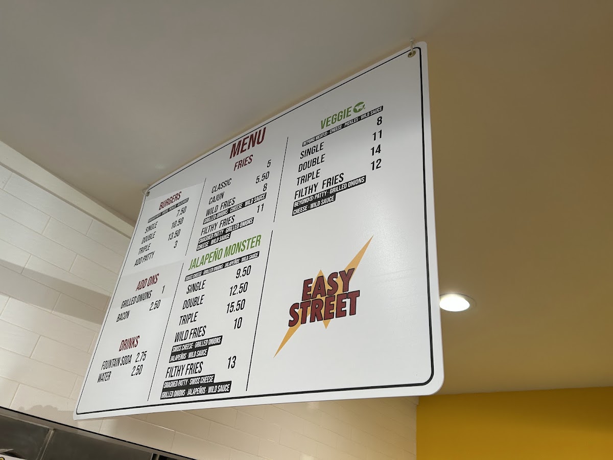Easy Street Burgers Photo Menu 9
