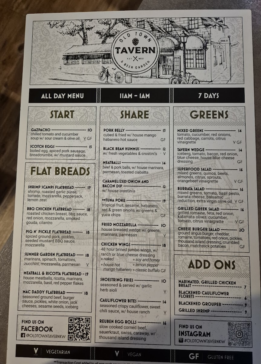 Old Town Tavern & Beer Garden Photo Menu 7