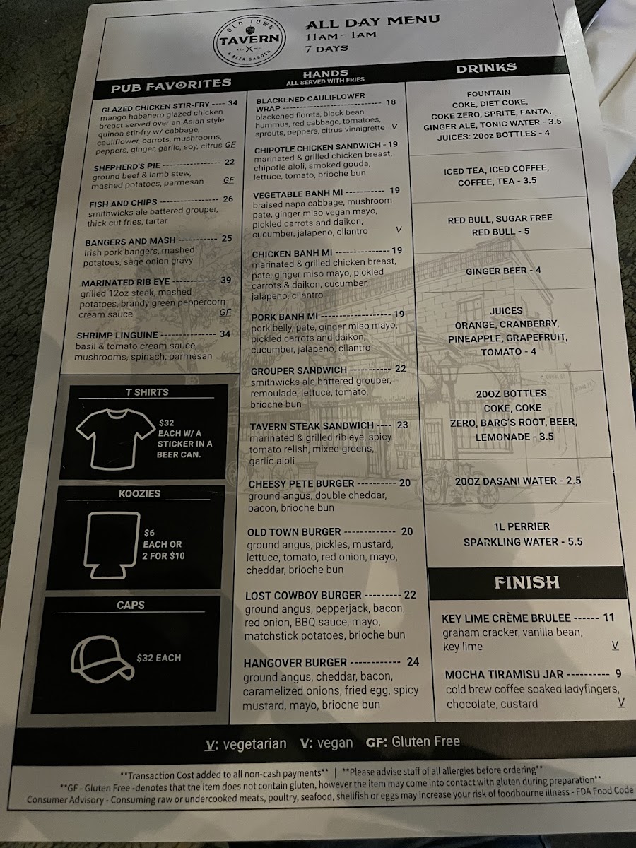 Old Town Tavern & Beer Garden Photo Menu 8
