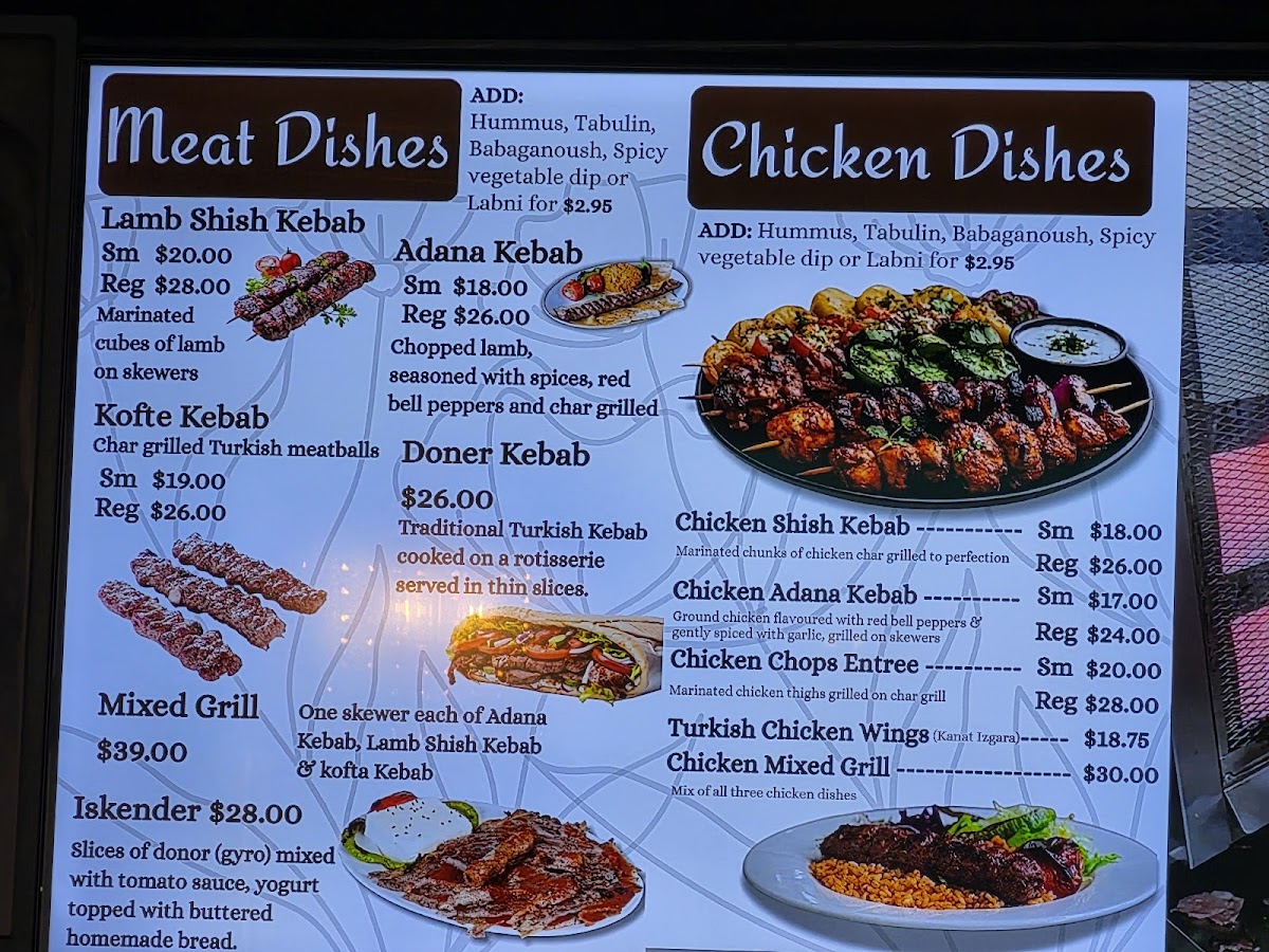 Ali Baba Restaurant & Cafe Photo Menu 1