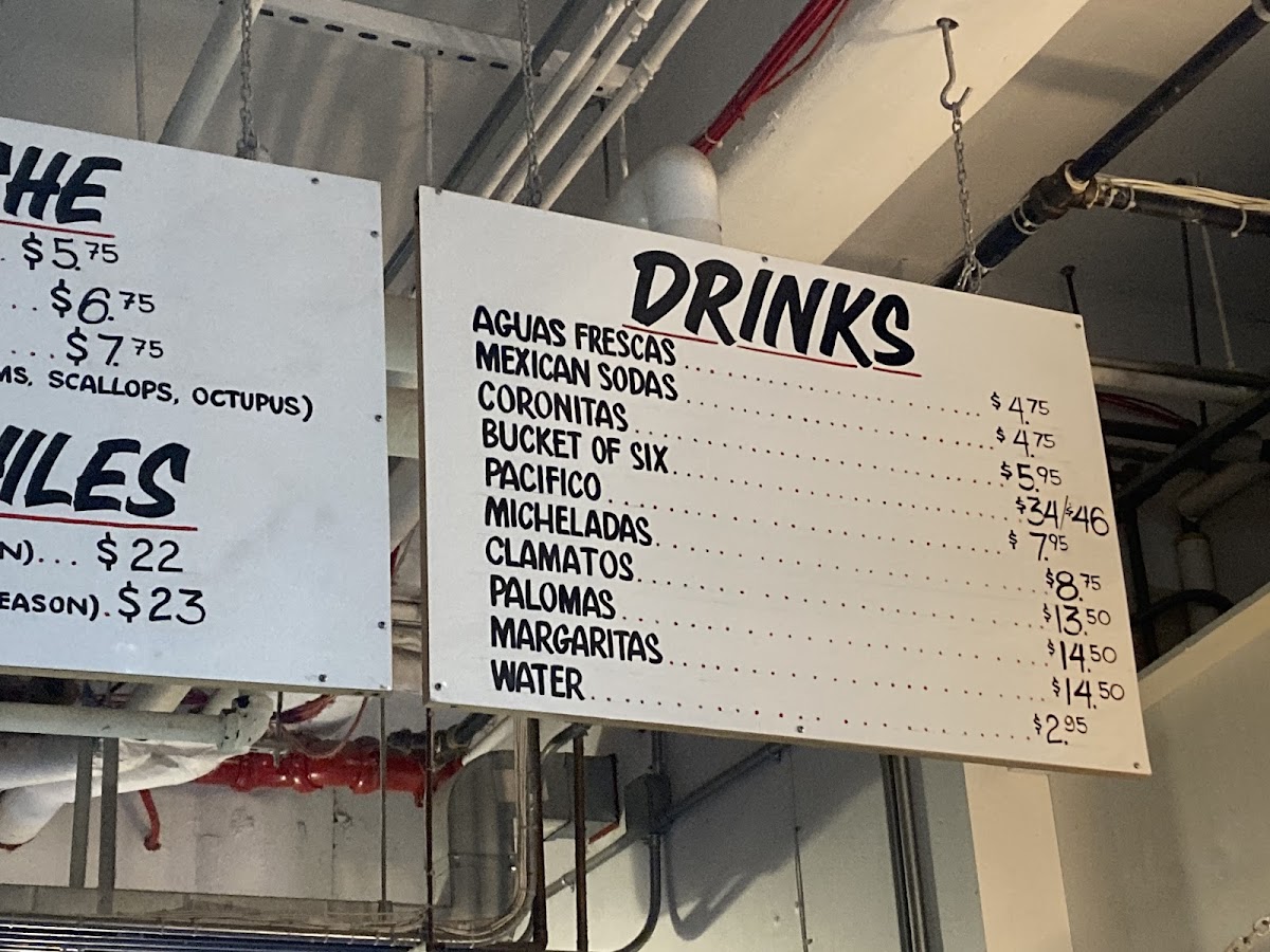 Los Mariscos Photo Menu 3