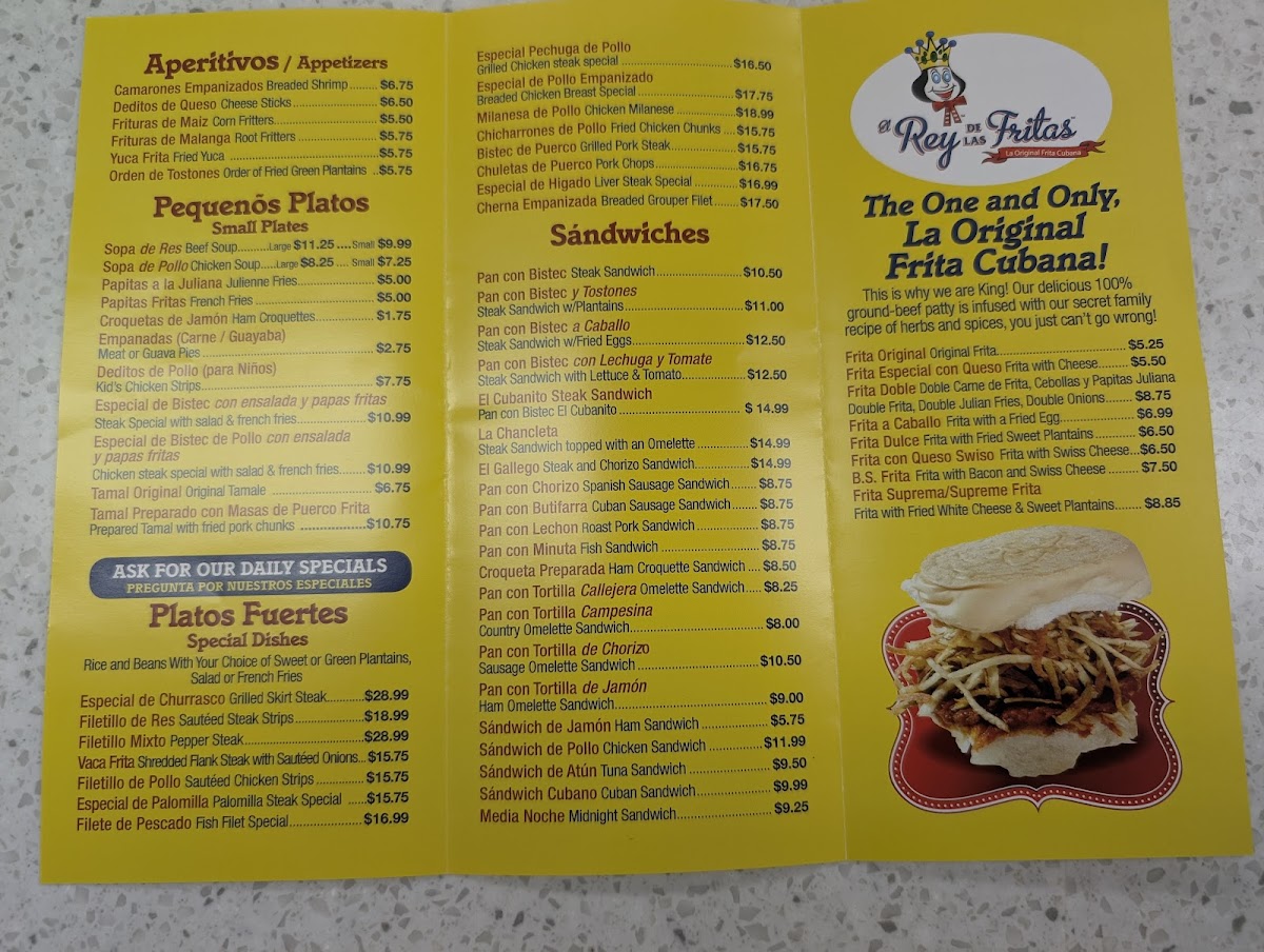 El Rey De Las Fritas Photo Menu 4