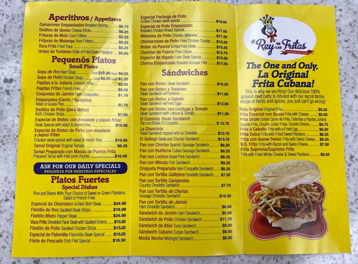 El Rey De Las Fritas Photo Menu 5