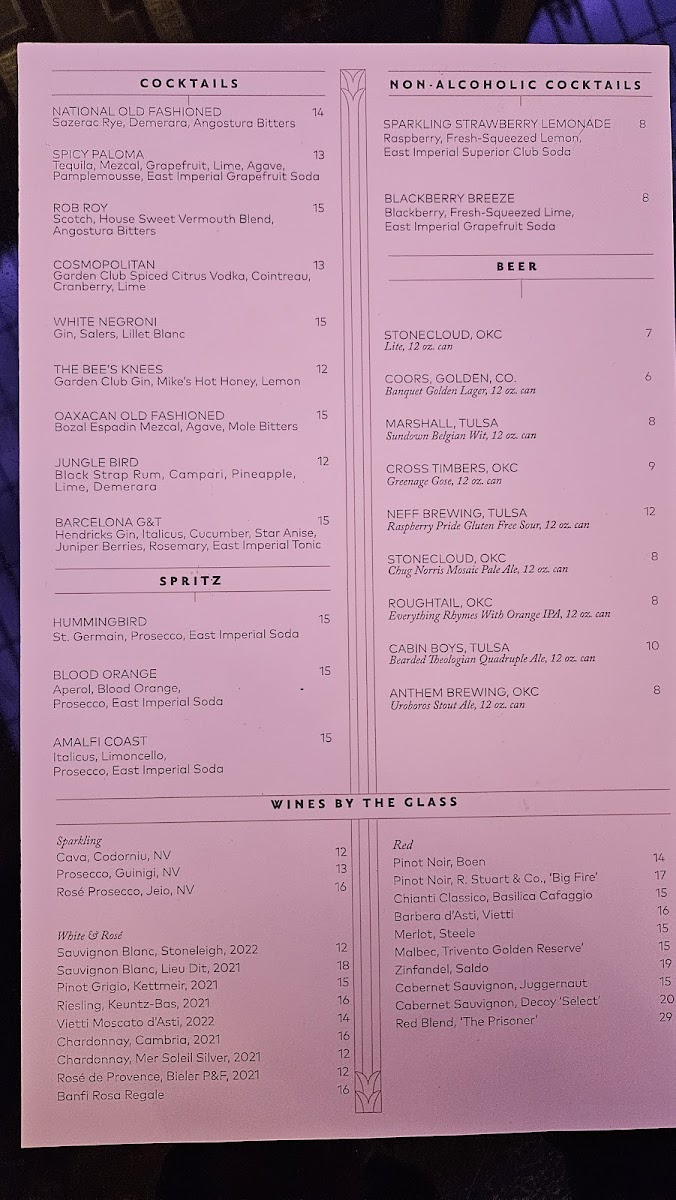 Tellers Photo Menu 2