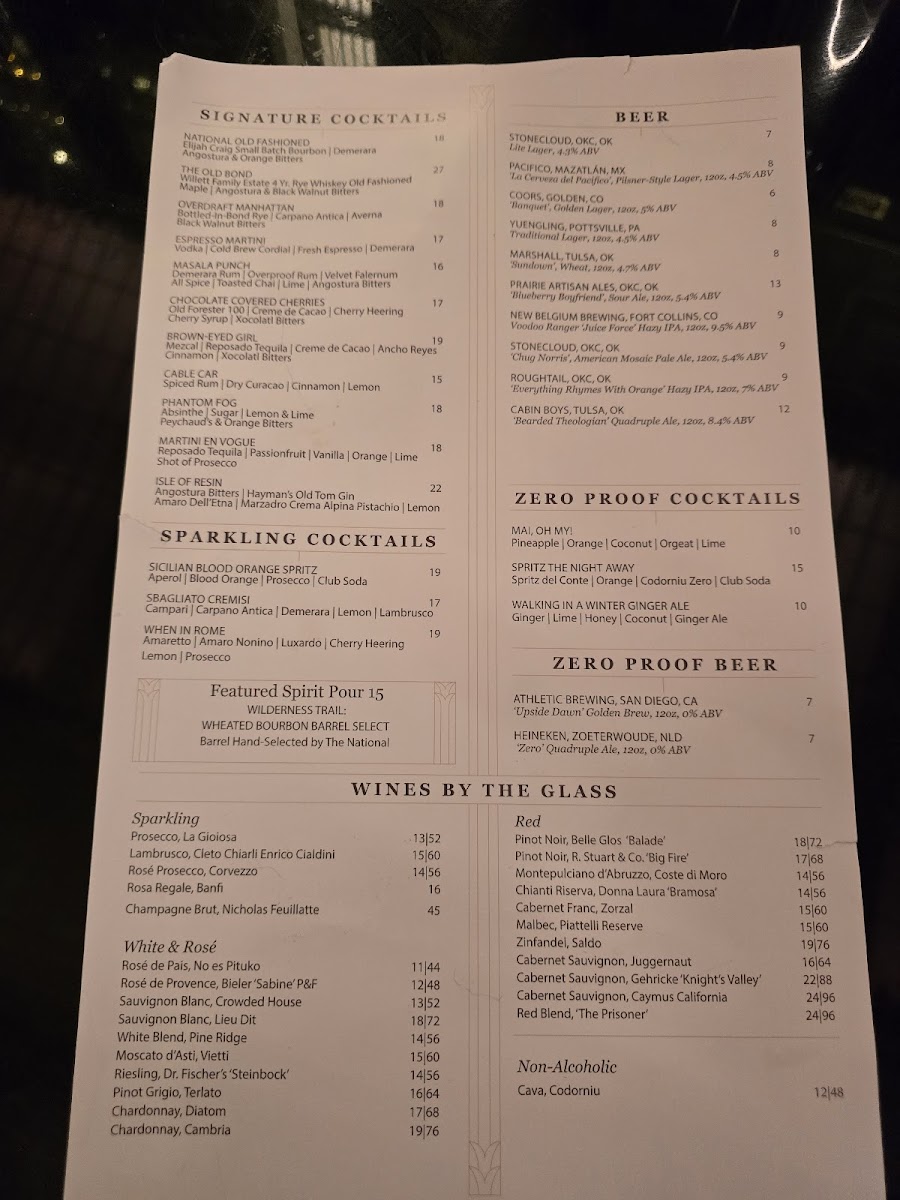 Tellers Photo Menu 5