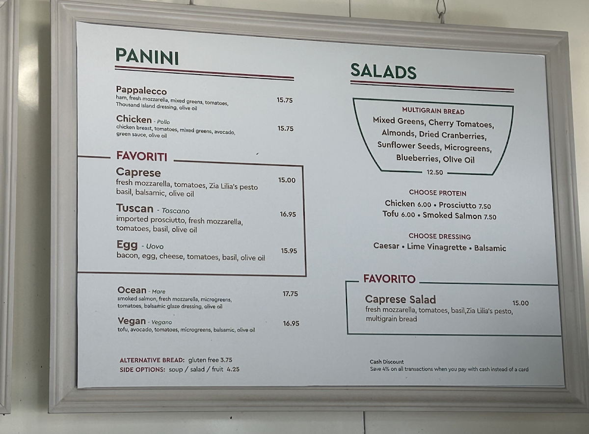 Pappalecco Photo Menu 3
