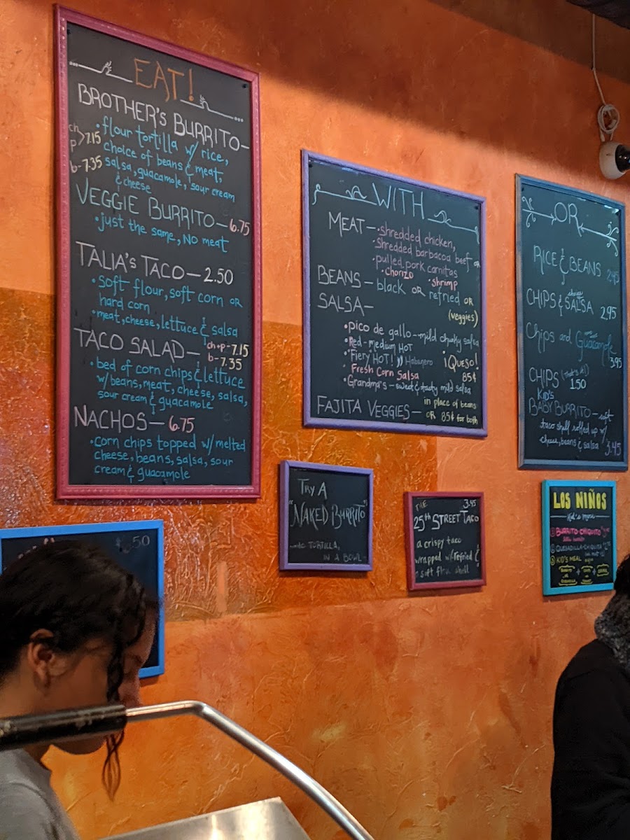 Ohio City Burrito Photo Menu 1