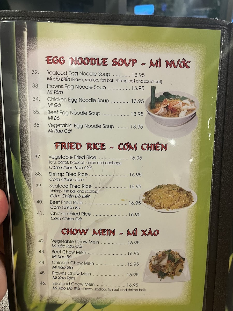 Phở Ever Photo Menu 10