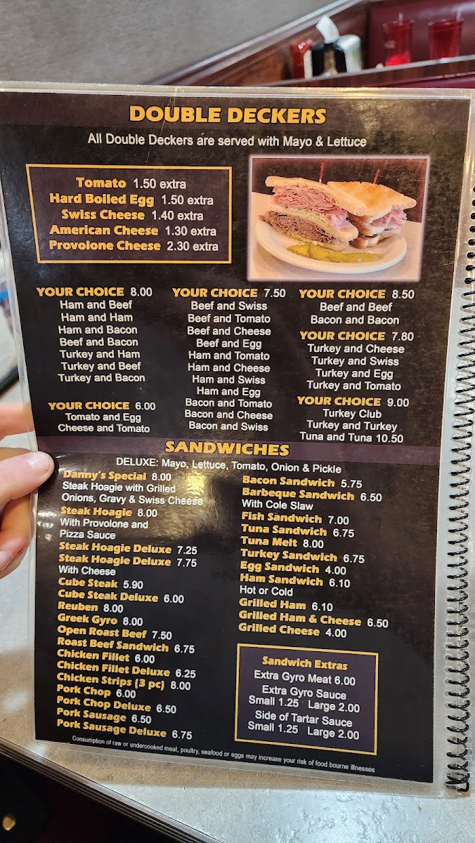 Pleasant Ridge Chili Restaurant Photo Menu 1