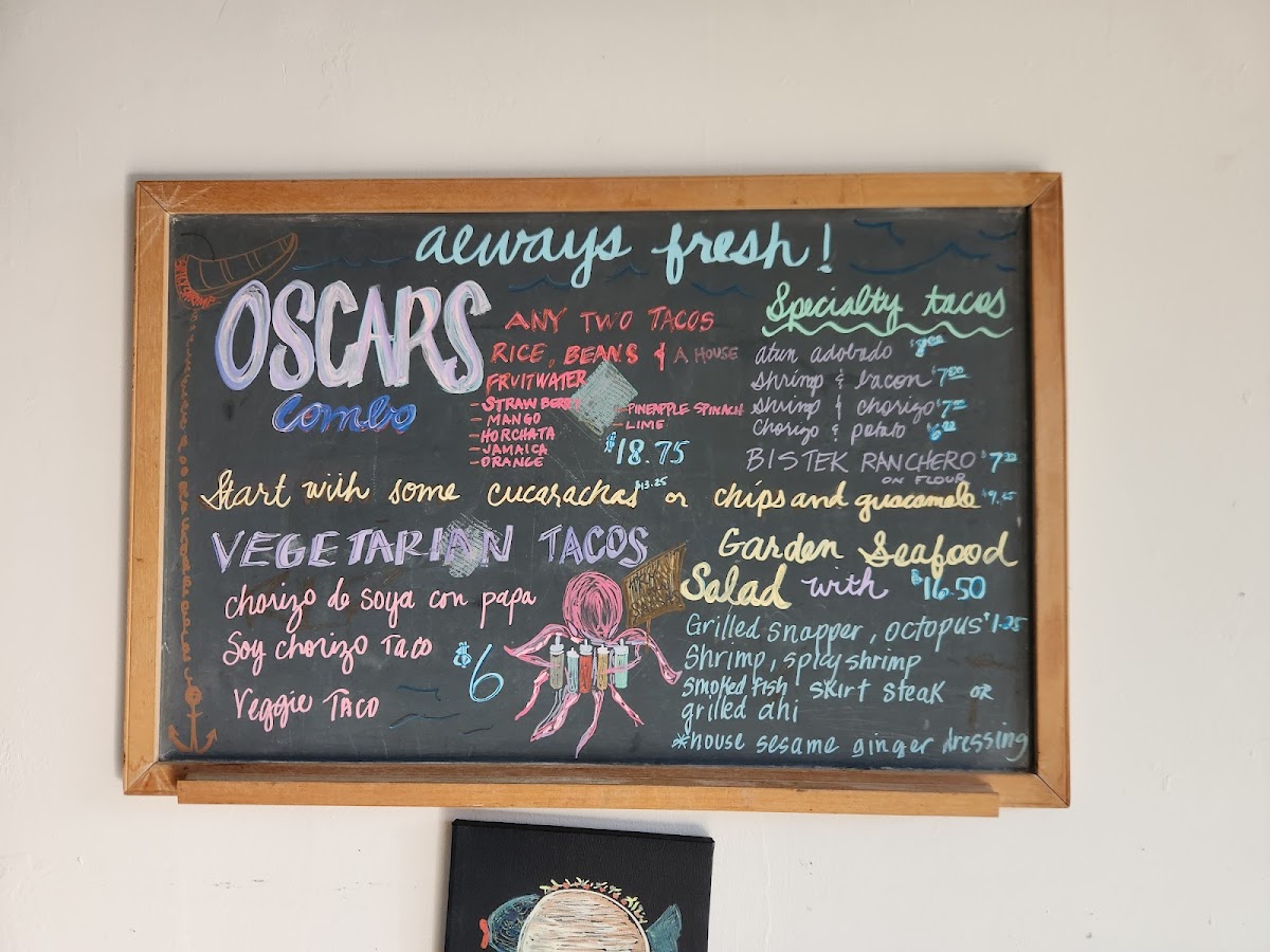 Oscars Mexican Seafood Photo Menu 3