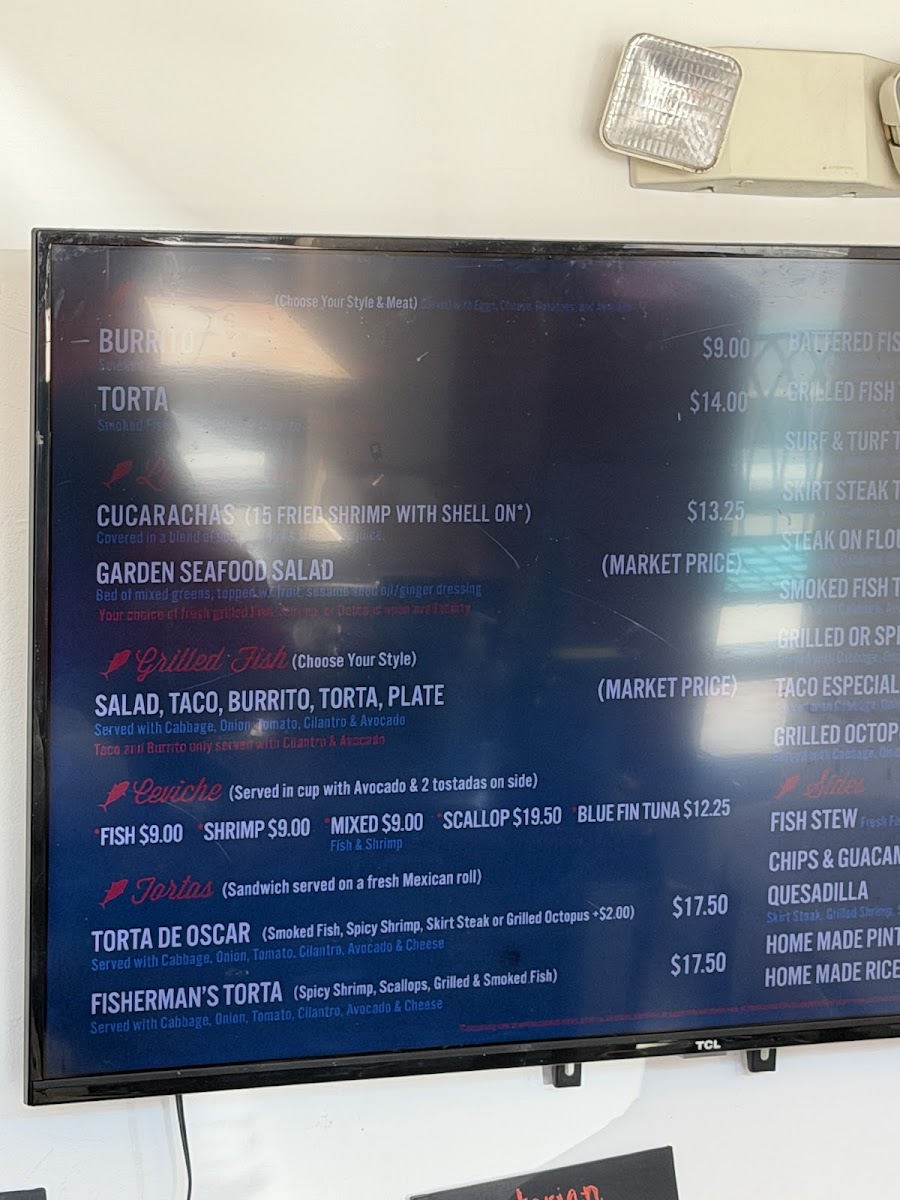 Oscars Mexican Seafood Photo Menu 5