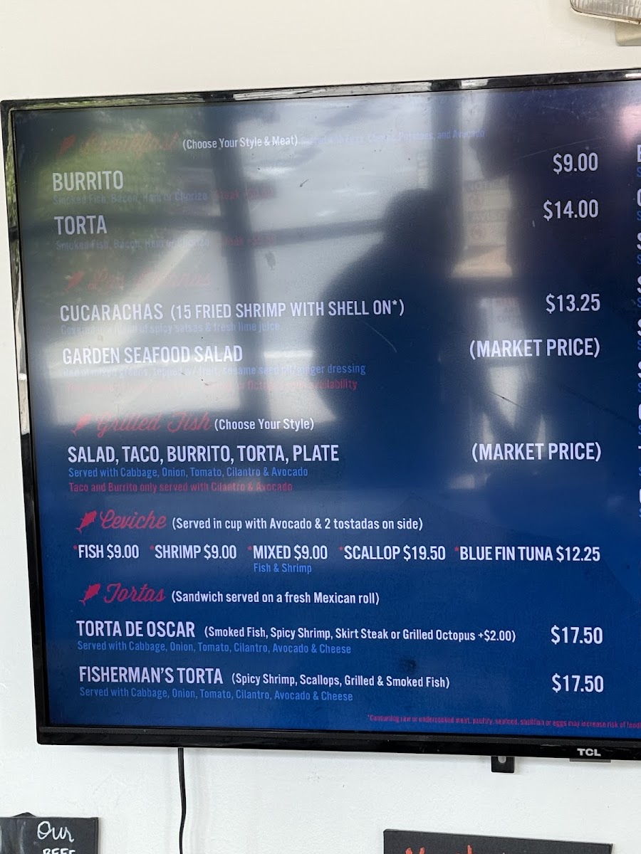 Oscars Mexican Seafood Photo Menu 8