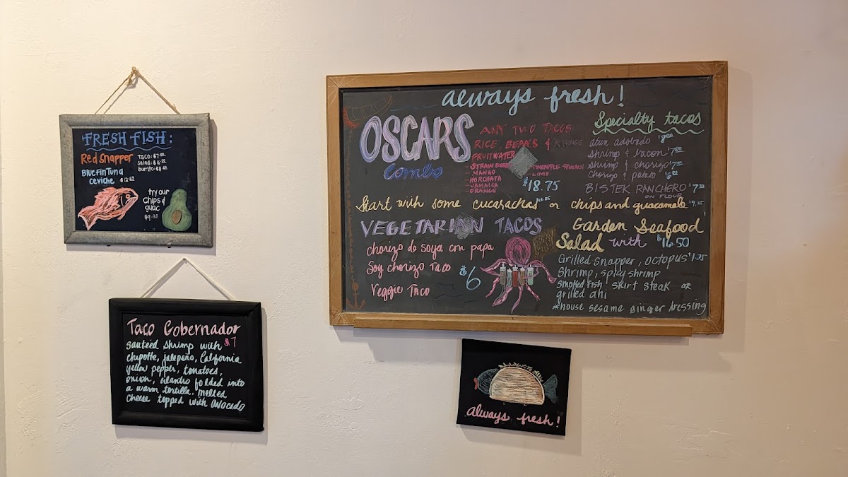 Oscars Mexican Seafood Photo Menu 9