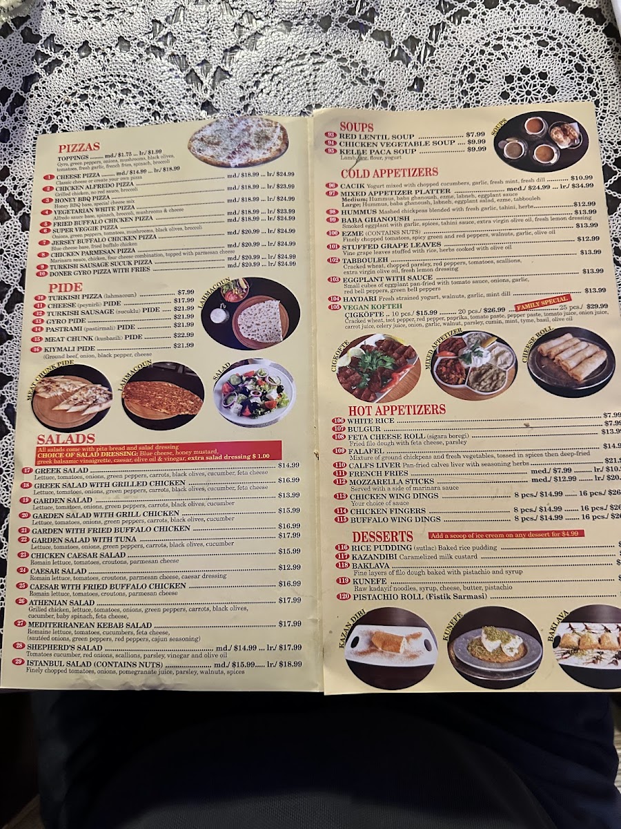 Boston Doner Photo Menu 3