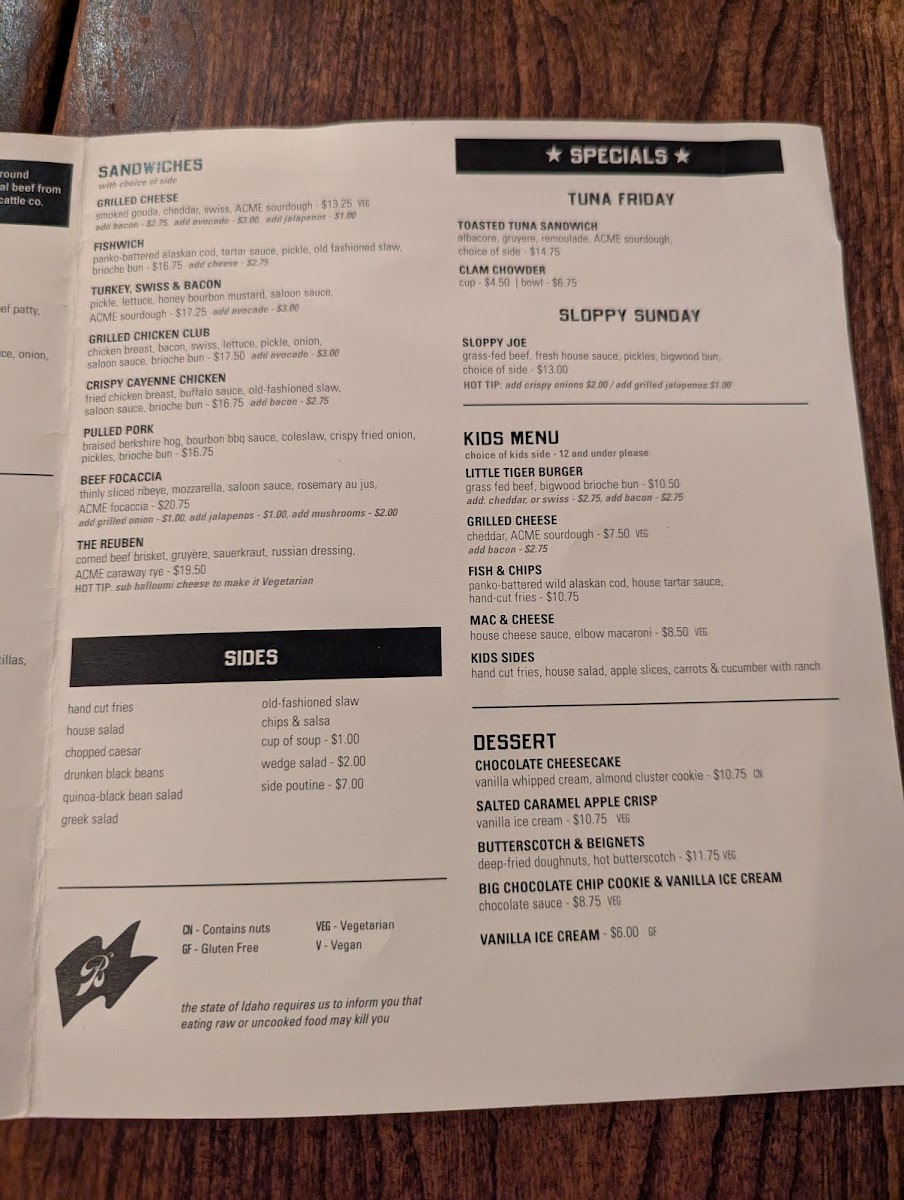 Bittercreek Alehouse Photo Menu 9