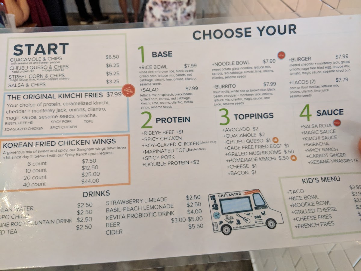 Chi'Lantro Photo Menu 3