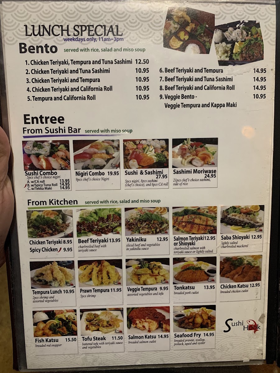 Sushi Hook Photo Menu 4
