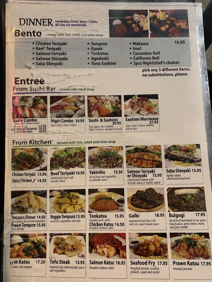 Sushi Hook Photo Menu 5